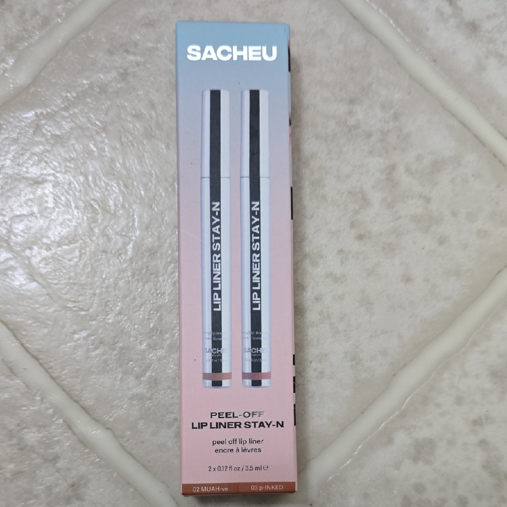Sacheu Peel-Off Lip Liner Stay-N - Pink